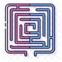 Irrgarten Puzzle Labyrinth Symbol