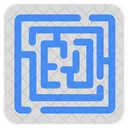 Labyrinth Maze Intricacy Icon
