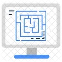 Labyrinth Computer Game  Icon
