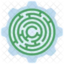 Labyrinth-Einstellung  Symbol