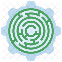 Labyrinth-Einstellung  Symbol