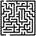 Puzzle Business Challenge Maze Game Icon