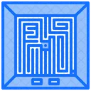 Labyrinth Machine Maze Machine Labyrinth Icon