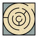 Labyrinth-Muster  Symbol