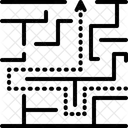 Labyrinthe Complication Imbroglio Icône