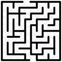 Labyrinthe  Icône