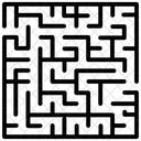 Labyrinthe  Icône