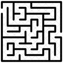 Labyrinthe classique  Icône