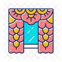 Lace curtains  Icon