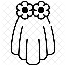 Lace veil  Icon