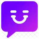 Lacheln Chat Feedback Symbol