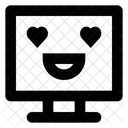 Lacheln Liebe Computer Symbol