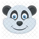 Panda Bar Gesicht Symbol