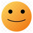 Lachelndes Gesicht Emoji Gesicht Icon