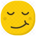 Lachelndes Gesicht Glucklicher Smiley Emoji Icon