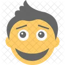 Lachen Junge Emoji Symbol