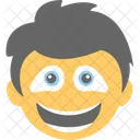 Lachelnd Junge Emoji Symbol