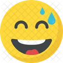 Glucklich Grinsend Emoticons Symbol