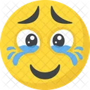 Glucklich Grinsend Emoticons Symbol