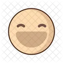 Lachen Emoji Erstaunt Symbol