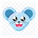 Lachende Maus Lachende Maus Emoji Symbol