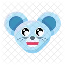 Lachende Maus Lachen Emoji Symbol