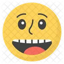 Lachendes Emoji Emoticon Emotionen Symbol