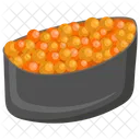 Lachsrogen Sushi Rogen Sushi Ballchen Symbol