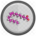 Oleique Acide Molecule Icon