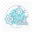 Material Management Inventory Management Supply Chain Icon