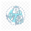 Lack Of Budget Objection Handling Too Expensive Icon