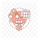 Lack Outsourcing Employee Icon