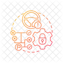 Control Lack Outsourcing Icon