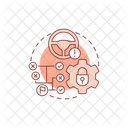Control Lack Outsourcing Icon