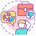 Lack of qualified professionals  Icon