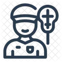 Lacrosse Coach Trainer Tactic Icon