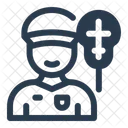 Lacrosse Coach Trainer Tactic Icon