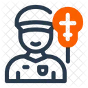 Lacrosse Coach Trainer Tactic Icon