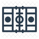 Lacrosse Field Turf Goal Icon