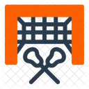 Lacrosse Goal Net Score Icon