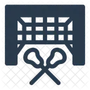 Lacrosse Goal Net Score Icon