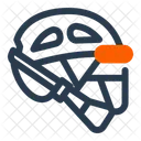 Lacrosse Helmet Safety Gear Icon