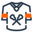 Lacrosse Jersey Uniform Player Icon