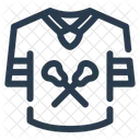 Lacrosse Jersey Uniform Player Icon