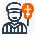 Lacrosse Referee Official Rules Icon
