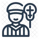 Lacrosse Referee Official Rules Icon