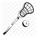 Lacrosse Stick Lacrosse Sport Lacrosse Ball Icon