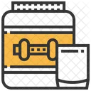 Lactoserum Proteine Bouteille Icône