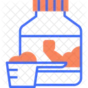 Proteine De Lactoserum Icône