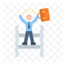 Ladder Stairs Staircase Icon